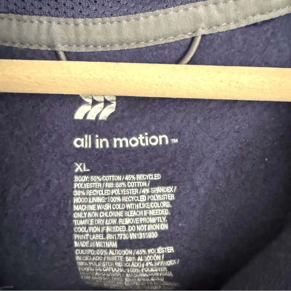 All in Motion‎ Dark Blue Men's Hoodie